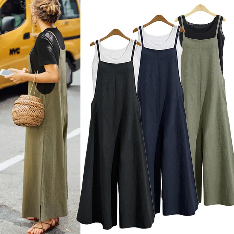 Women Straps Jumpsuit