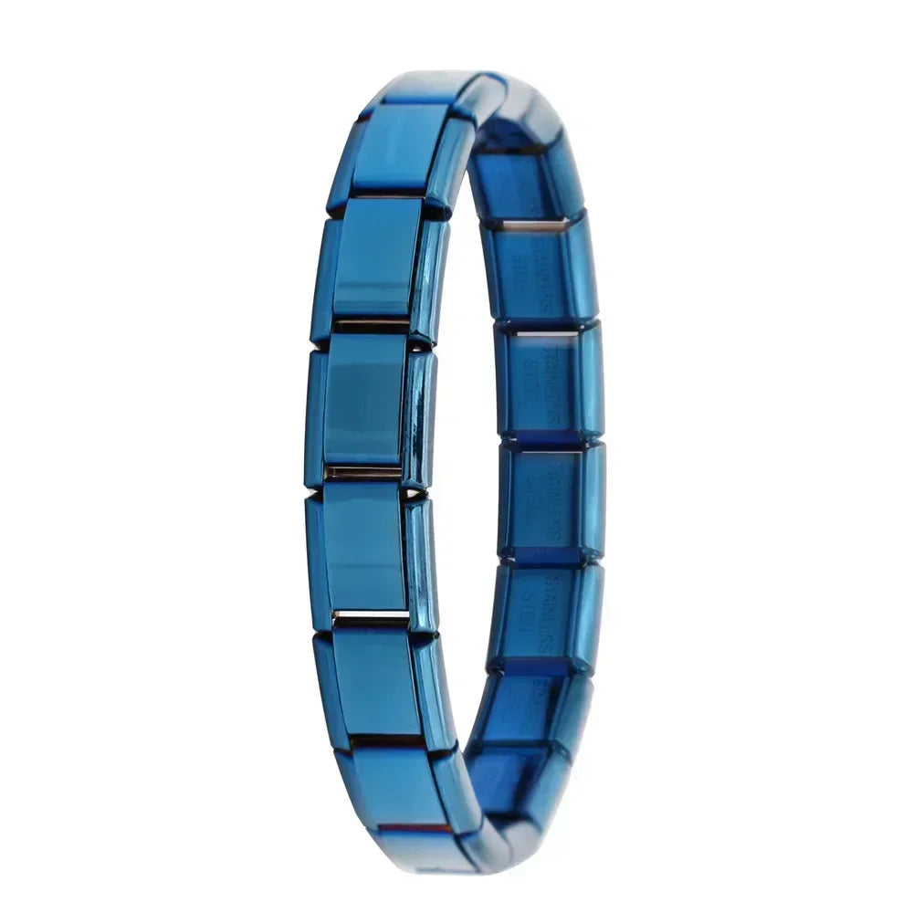 Hapiship Unisex Geometric Hologram Bracelet