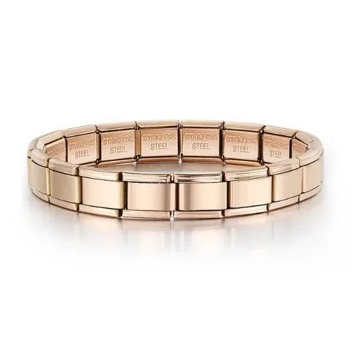 Bracelet Cuff Géométrique en Acier Inoxydable