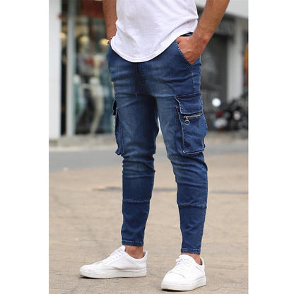 Men's High Street Slim Cargo Jeans