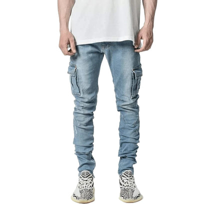 Men's High Street Slim Cargo Jeans