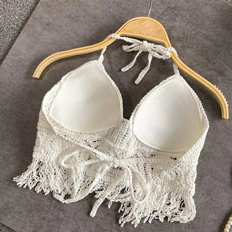 Top Élite Bohème – Spaghetti Strap Corset