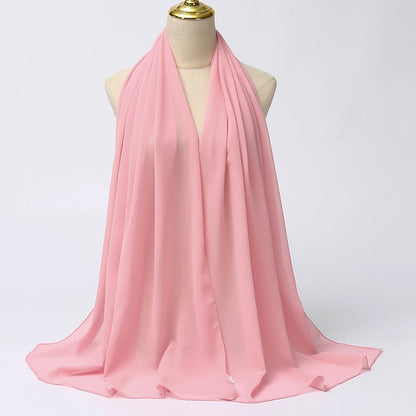 Women's Chiffon Hijab Scarf