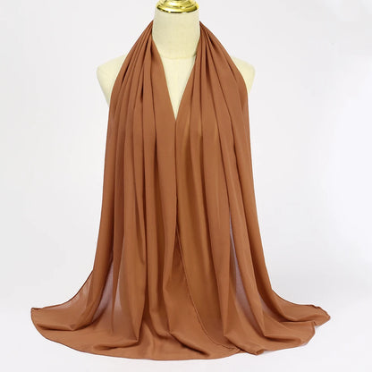 Women's Chiffon Hijab Scarf