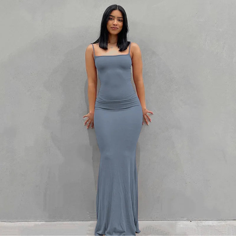 Robe Longue Strapless Y2K A-LINE