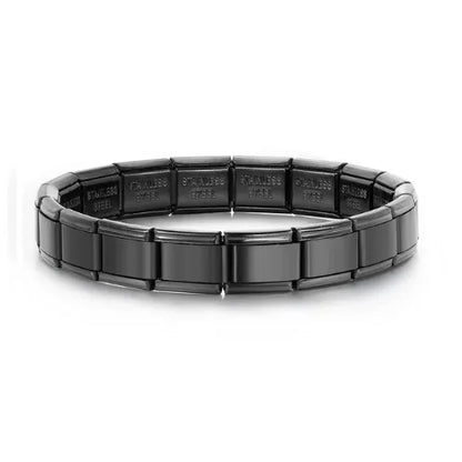 Bracelet Cuff Géométrique en Acier Inoxydable