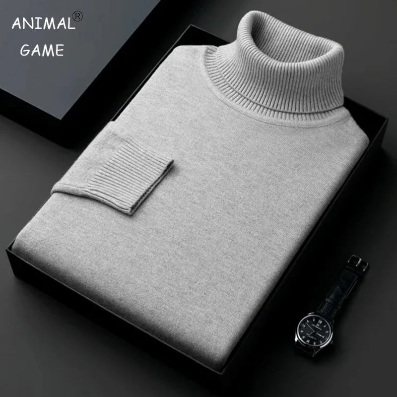 Men's Casual Turtleneck Sweater