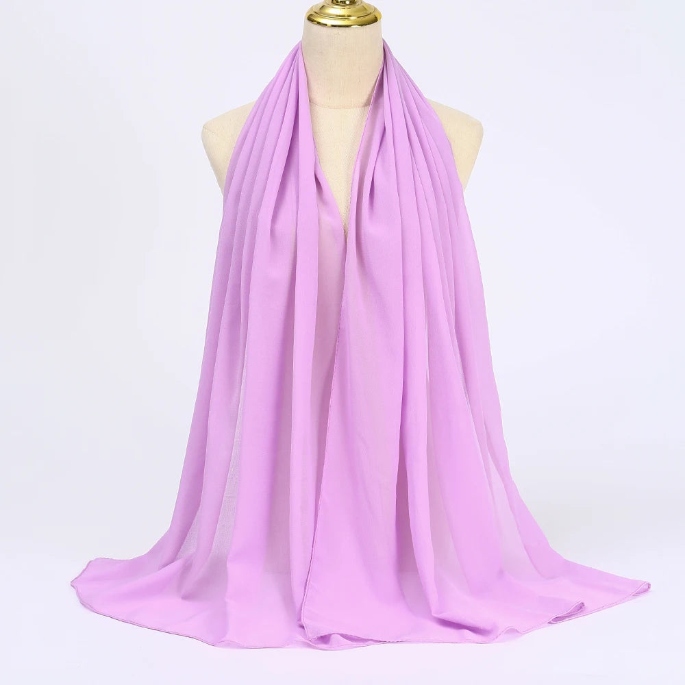 Women's Chiffon Hijab Scarf