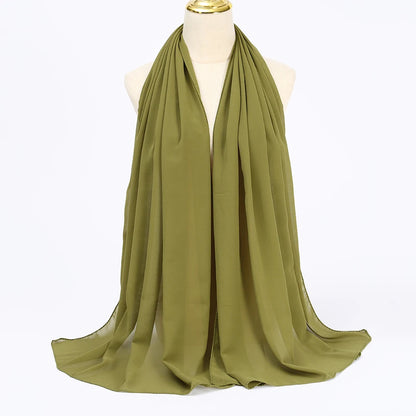 Women's Chiffon Hijab Scarf