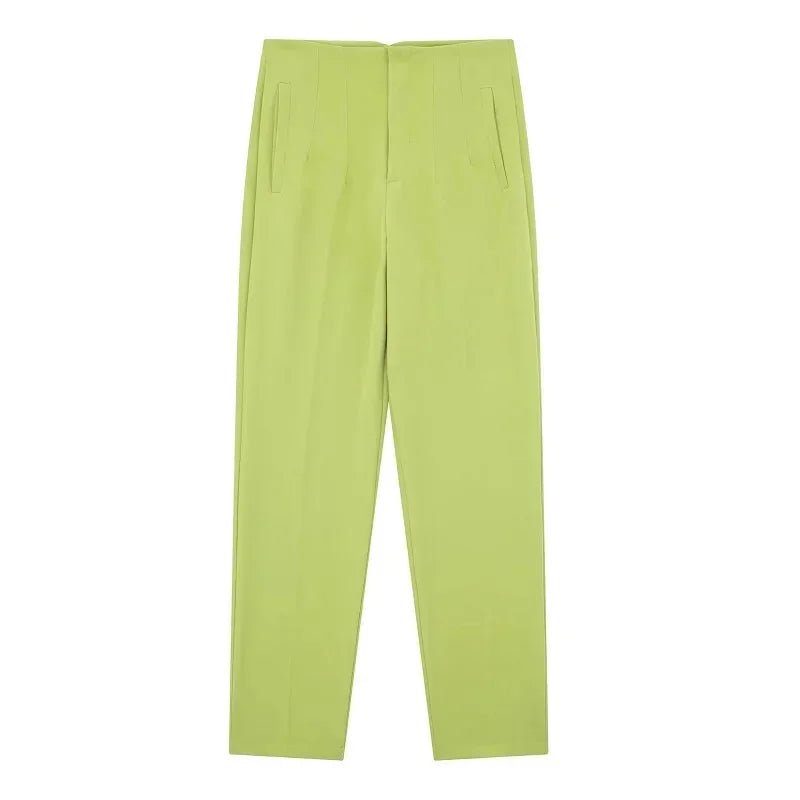 Pantalon Skinny Taille Haute