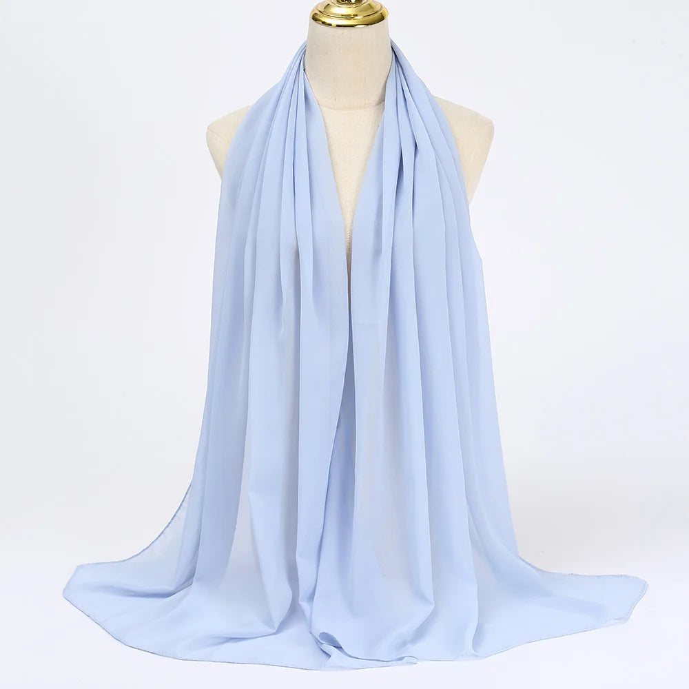 Women's Chiffon Hijab Scarf