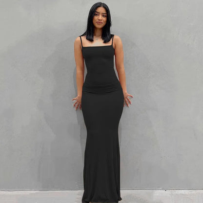 Robe Longue Strapless Y2K A-LINE