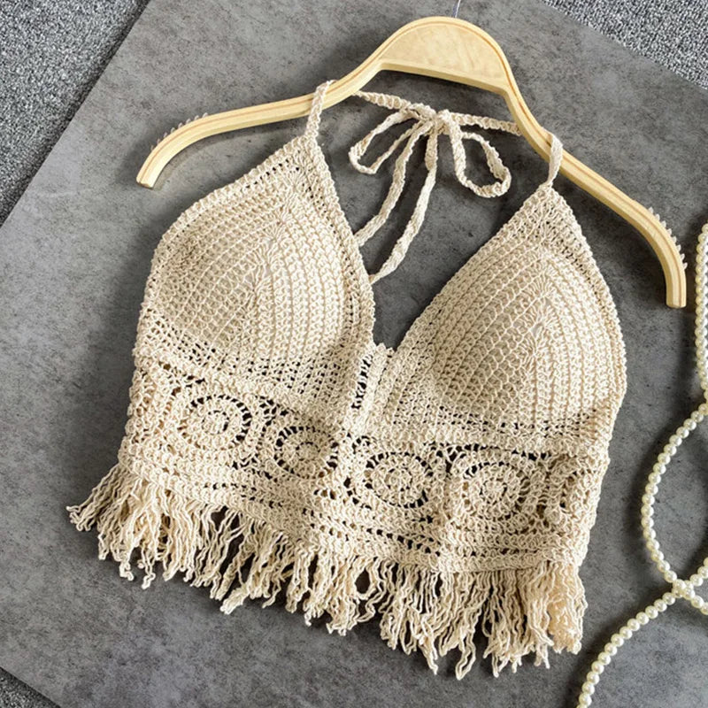 Top Élite Bohème – Spaghetti Strap Corset