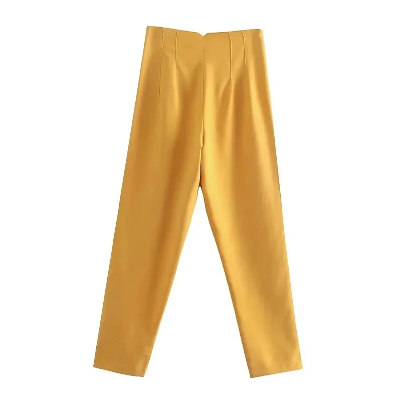 Pantalon Skinny Taille Haute