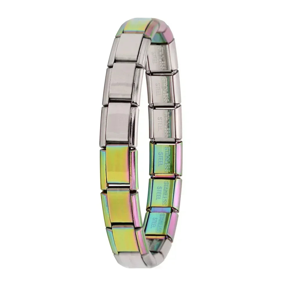 Hapiship Unisex Geometric Hologram Bracelet