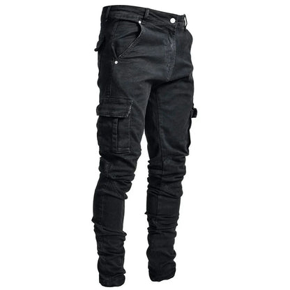 Men's High Street Slim Cargo Jeans