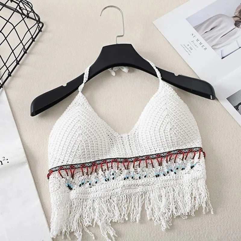 Top Élite Bohème – Spaghetti Strap Corset