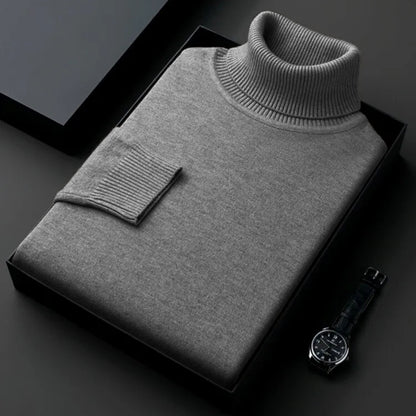 Men's Casual Turtleneck Sweater