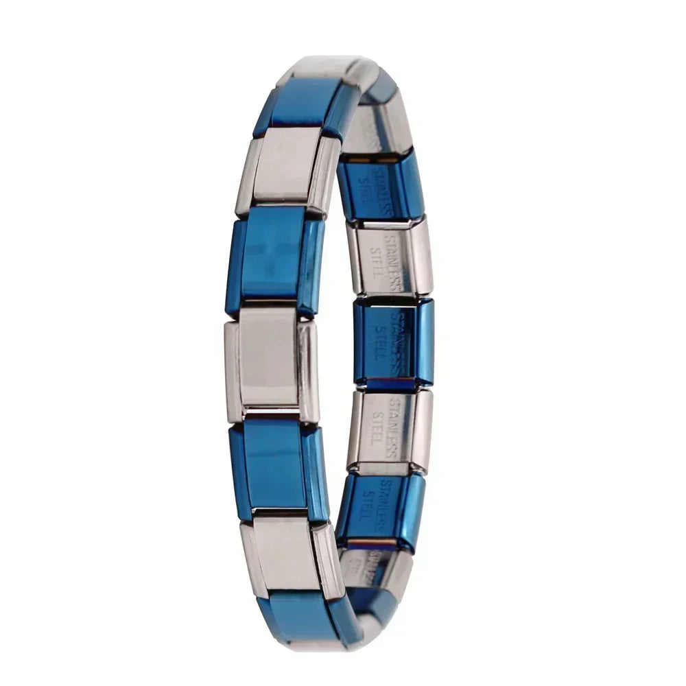 Hapiship Unisex Geometric Hologram Bracelet