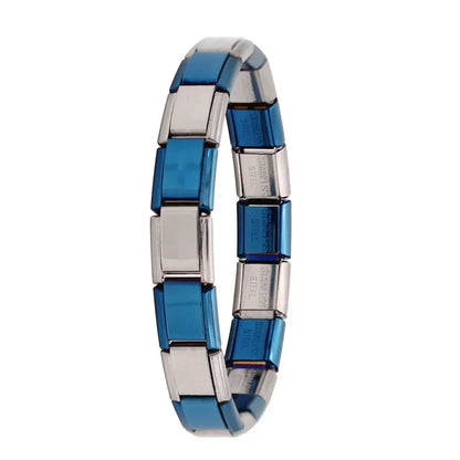 Hapiship Unisex Geometric Hologram Bracelet