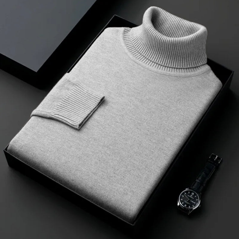 Men's Casual Turtleneck Sweater