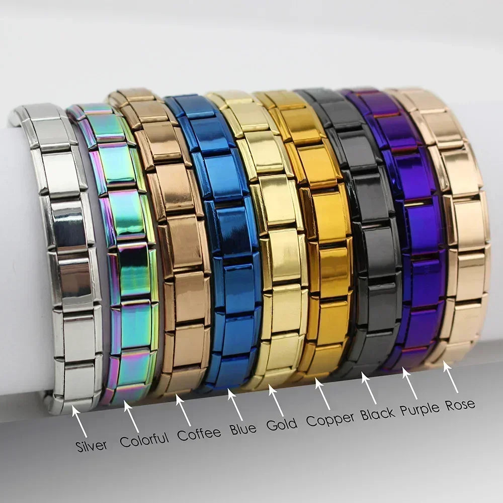 Hapiship Unisex Geometric Hologram Bracelet