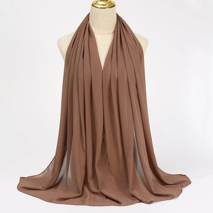 Women's Chiffon Hijab Scarf