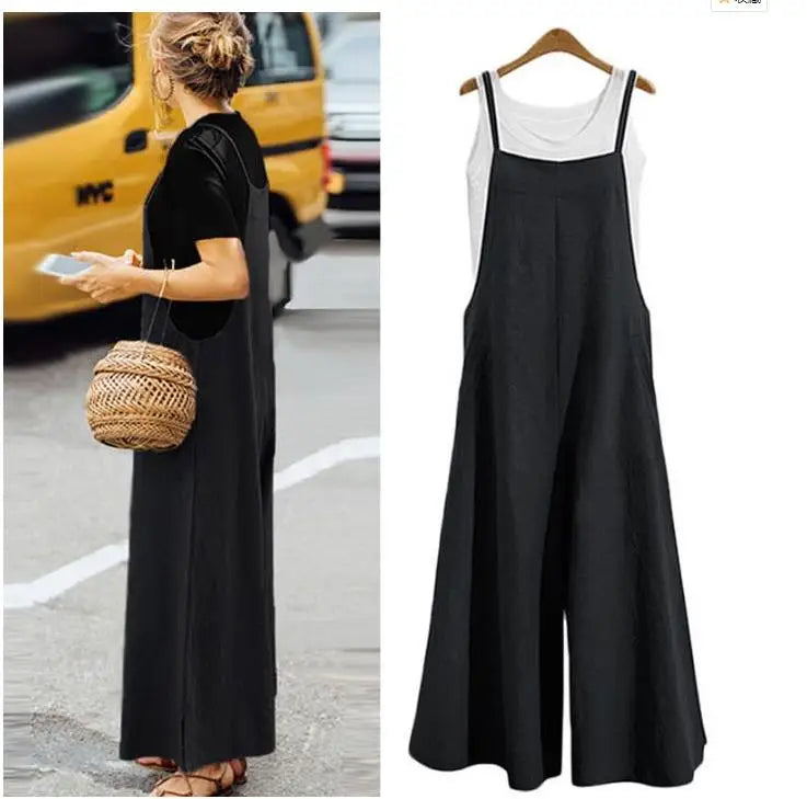 Women Straps Jumpsuit