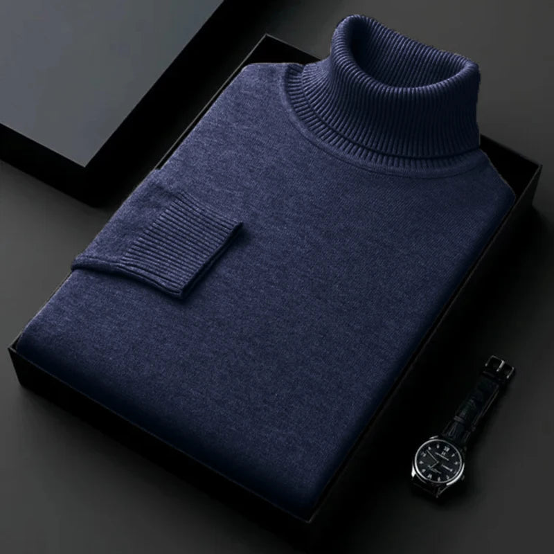 Men's Casual Turtleneck Sweater