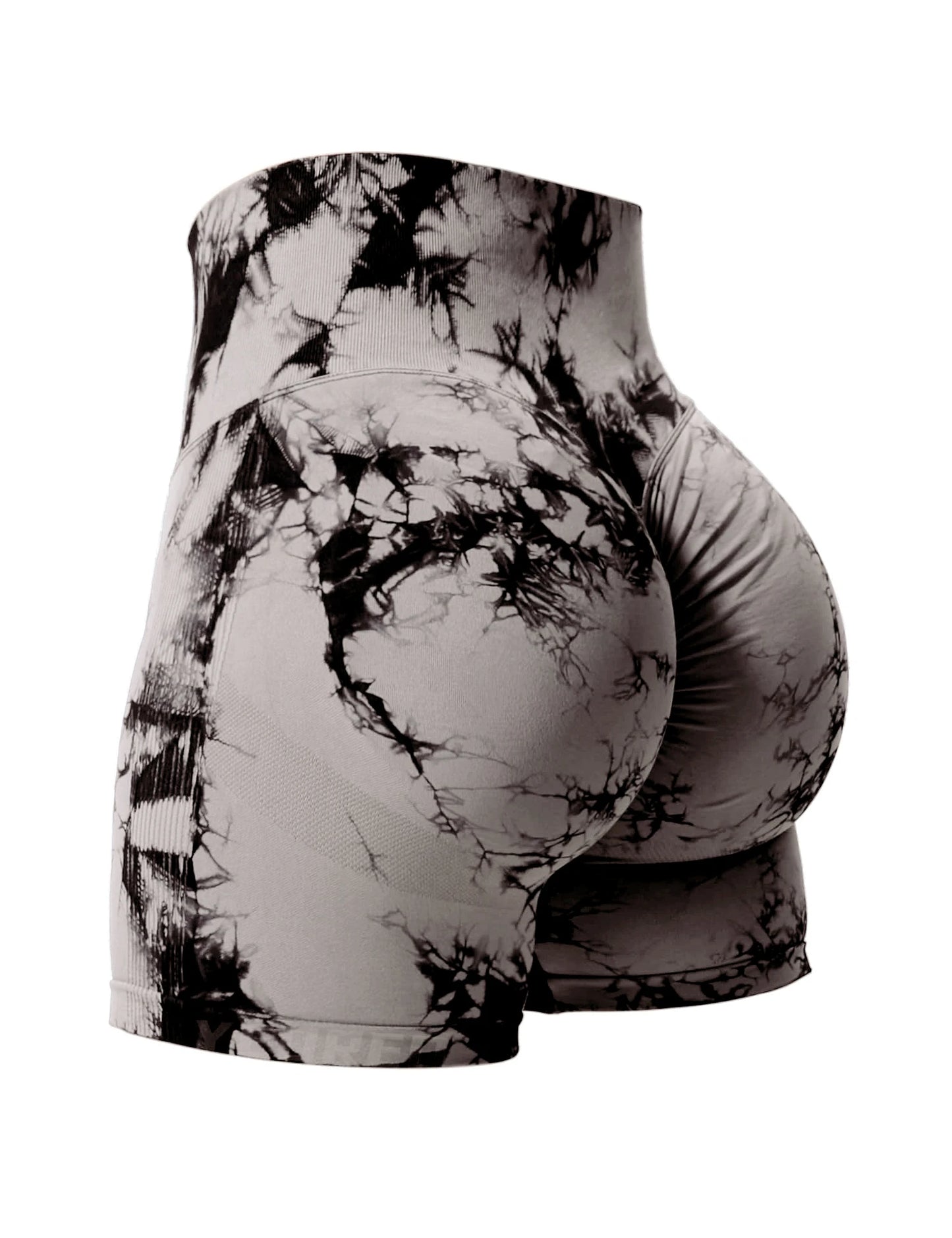 Short Tie-Dye Taille Haute Casual- 2 pièces
