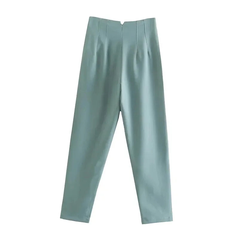 Pantalon Skinny Taille Haute