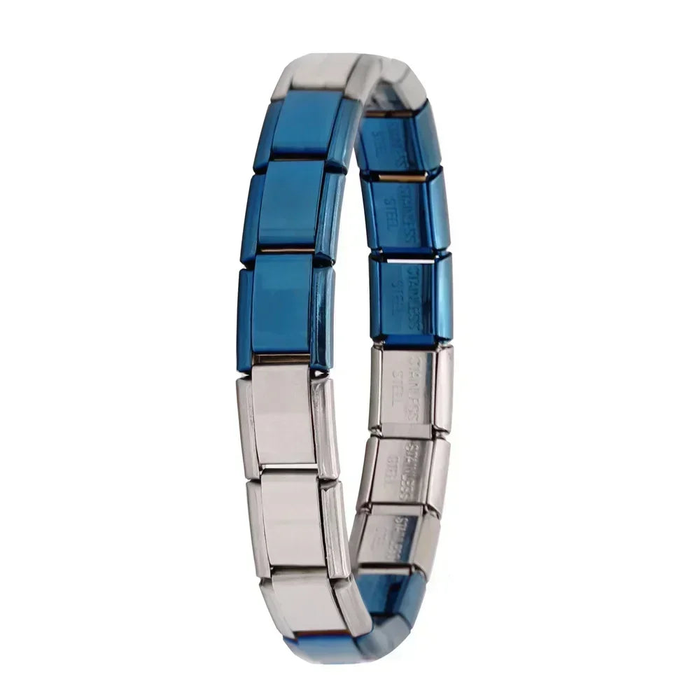 Hapiship Unisex Geometric Hologram Bracelet