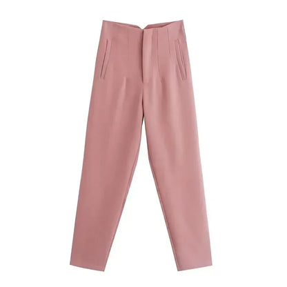Pantalon Skinny Taille Haute