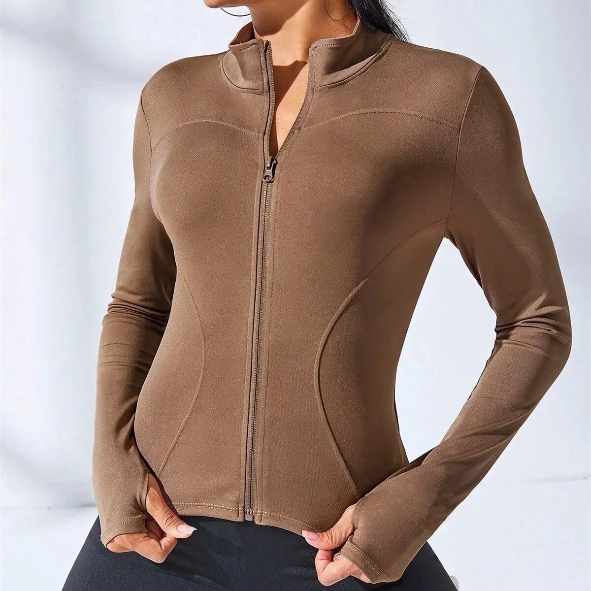 Combinaison Sportive Slim Fit Zippée