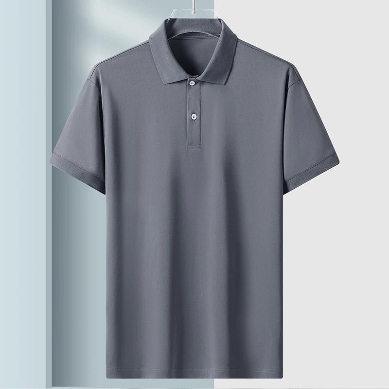 Men's England-Style Contrast Polo Shirt