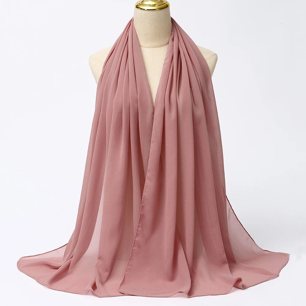 Women's Chiffon Hijab Scarf