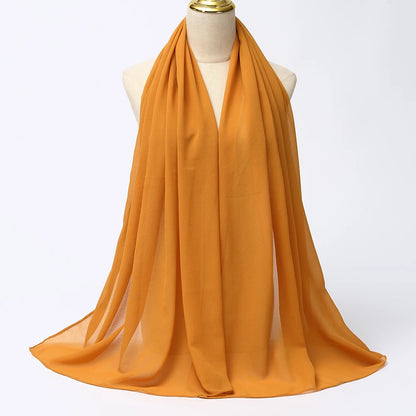 Women's Chiffon Hijab Scarf