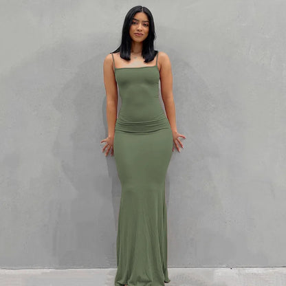 Robe Longue Strapless Y2K A-LINE
