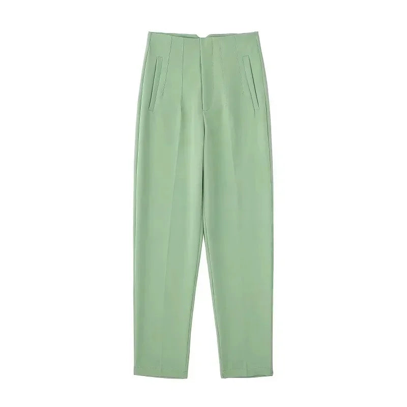 Pantalon Skinny Taille Haute